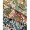 1 Yard Abstract Cotton Linen Fabric for Multipurpose Home Decor Interiors